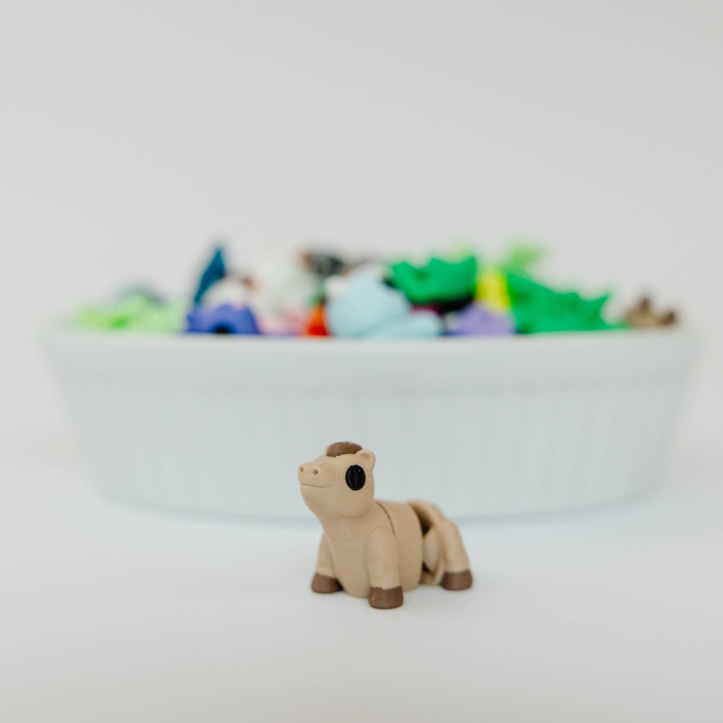 Tiny 3D Printed Pocket Animal Fidgets