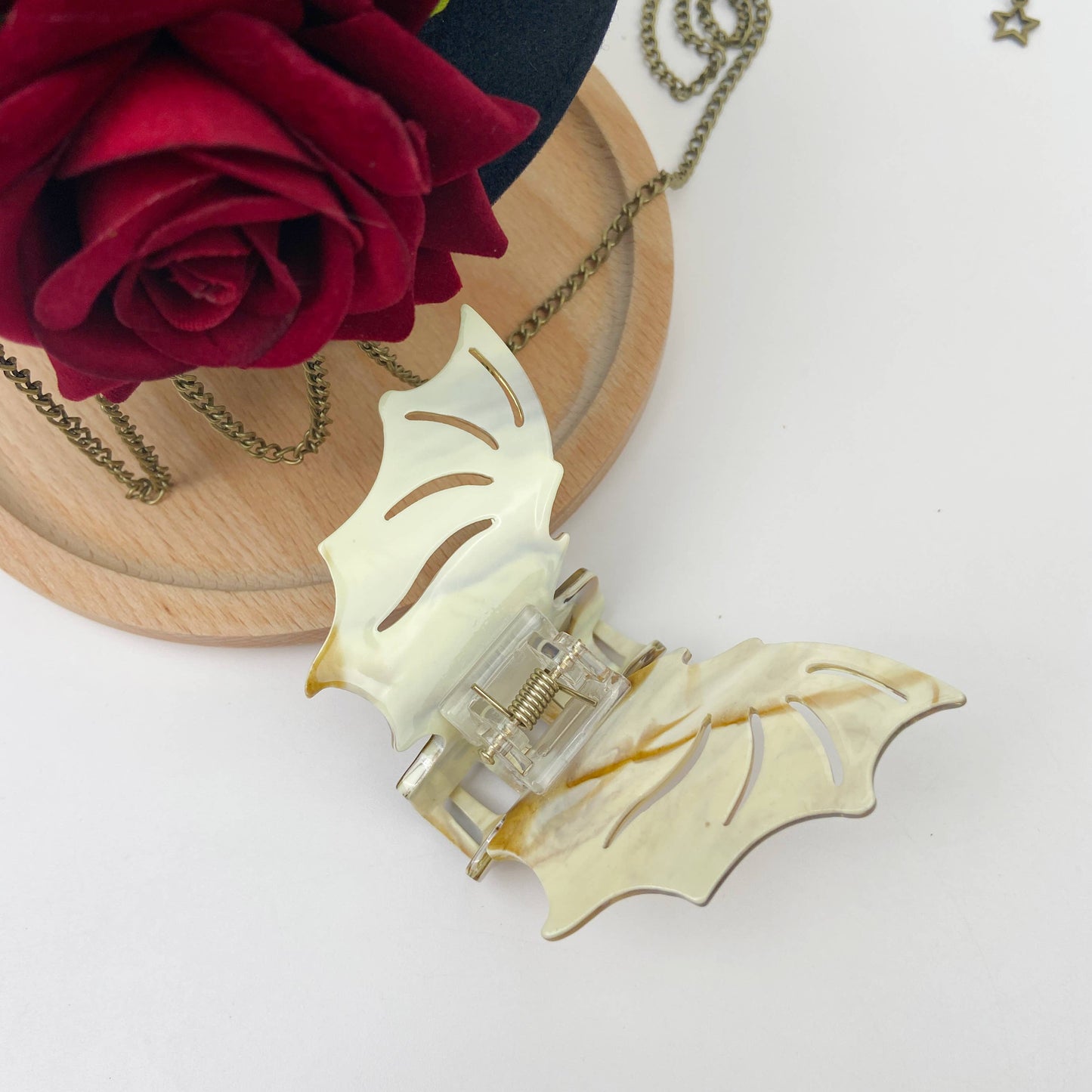 Colorful Bat Hair Clip Halloween