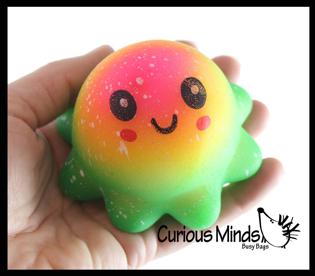 Soft Octopus Stress Balls - Soft Cream Doh Filled Stress