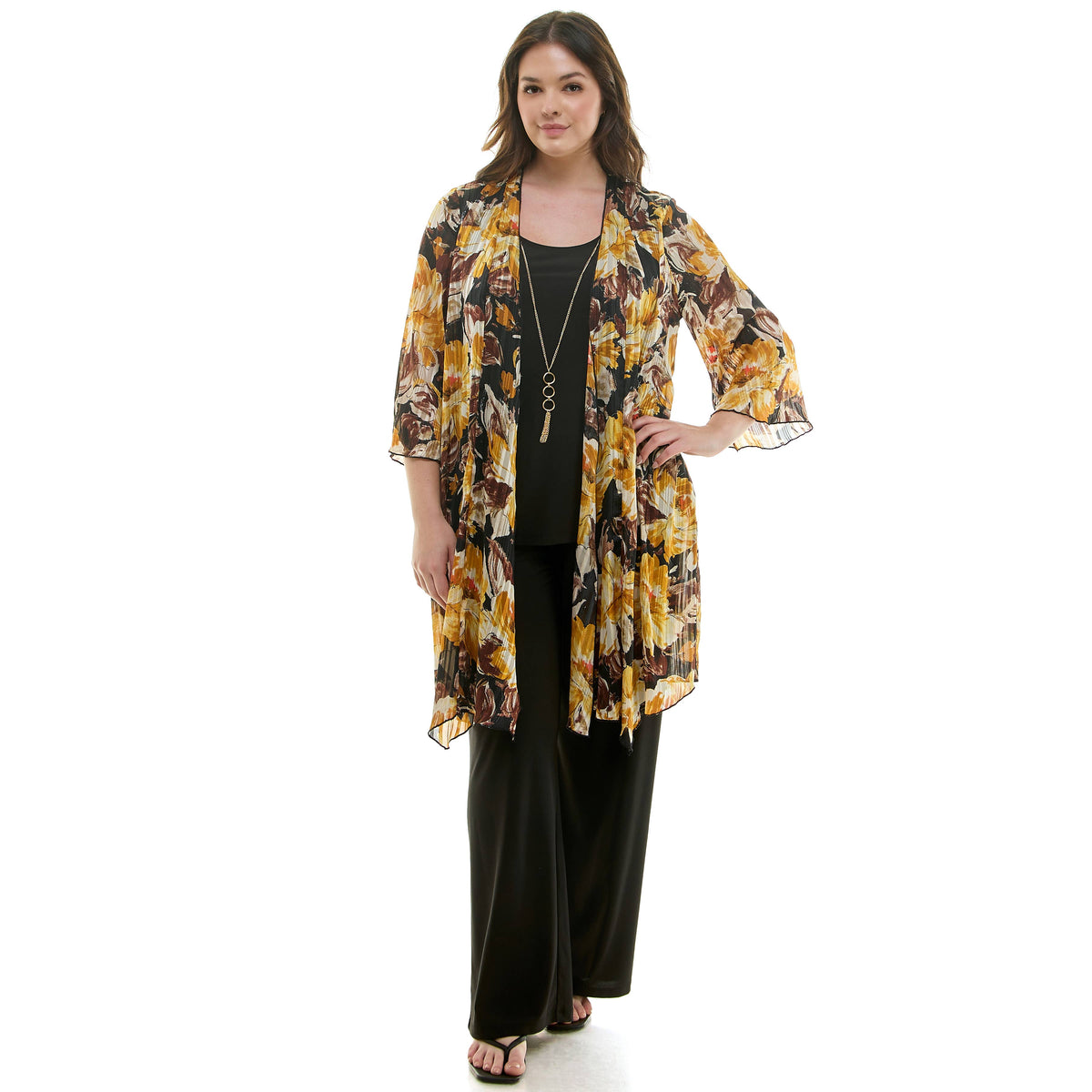 Sophisticated Layers 3-piece Straight Leg Set