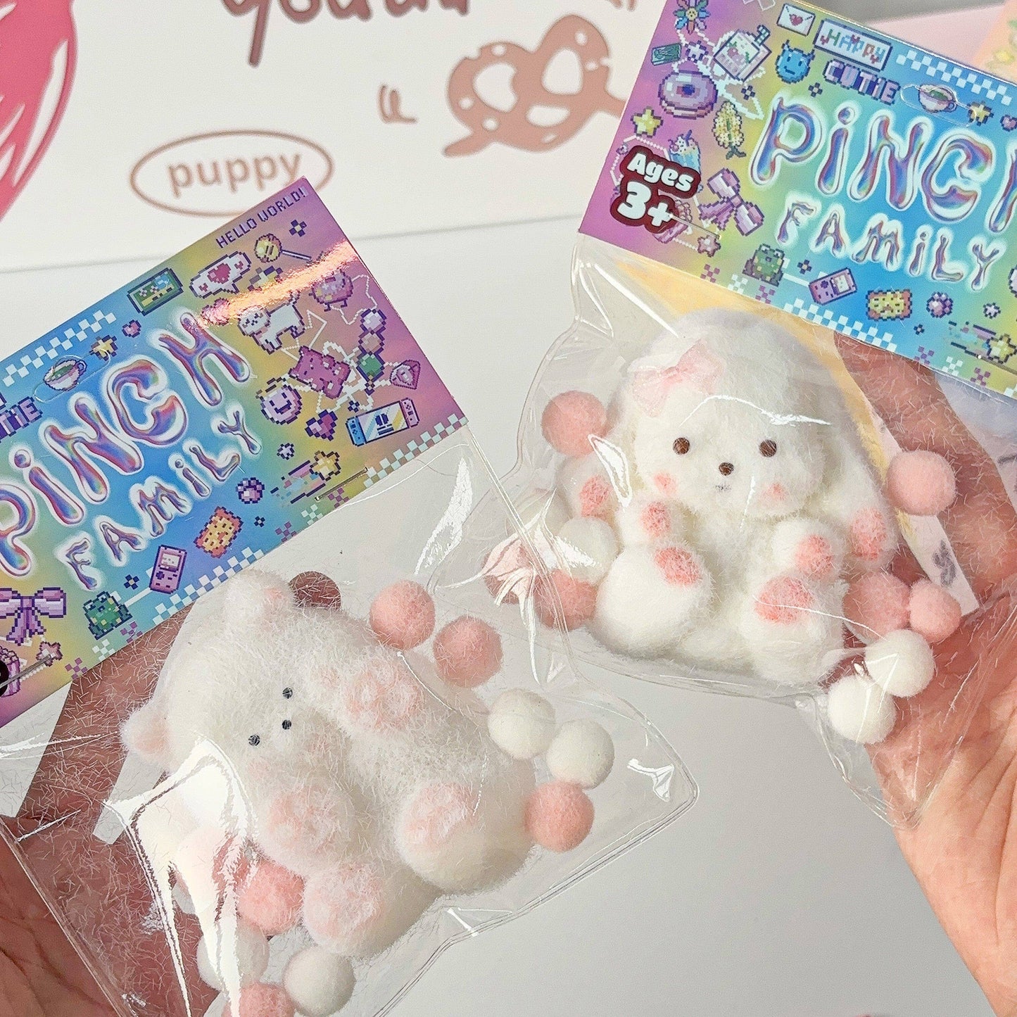 Pinch Family: Animals Taba Super Squishy Fidget Toys (1pc) Multiple Styles