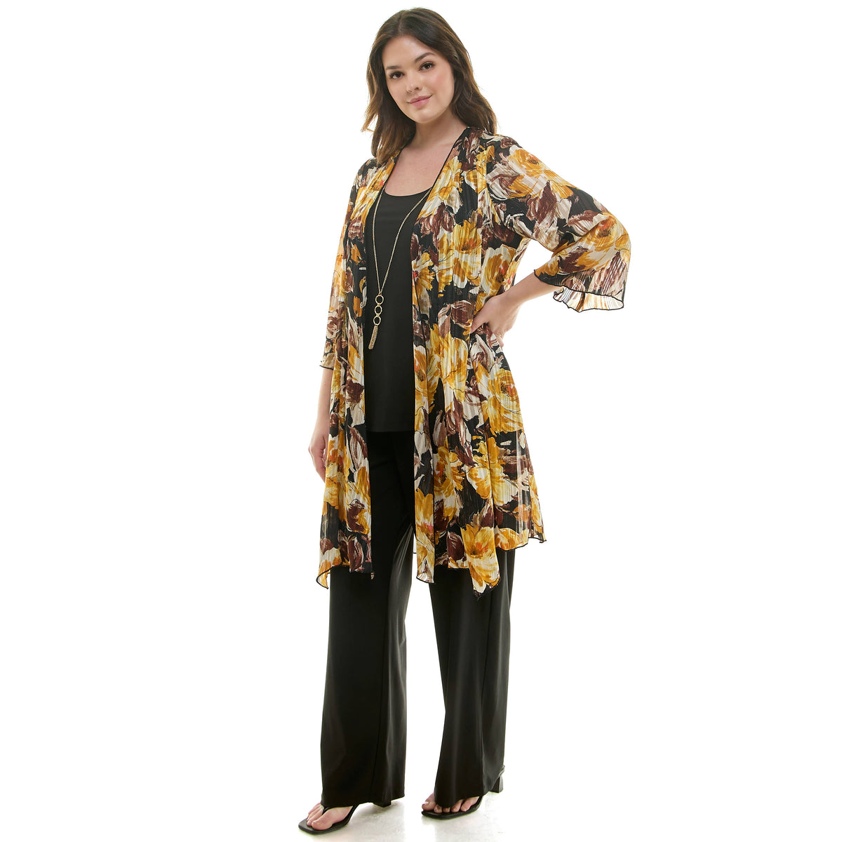 Sophisticated Layers 3-piece Straight Leg Set
