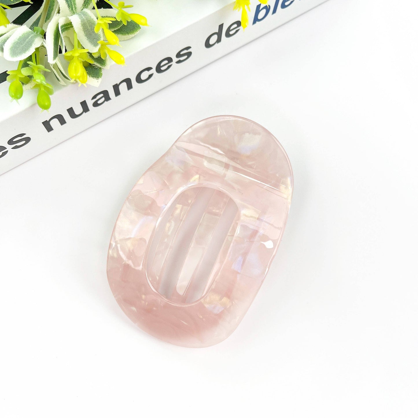 Flat Round Hair Clip, Spring and Autumn Claw Clip