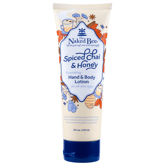 8 oz. Spiced Chai & Honey Hand & Body Lotion
