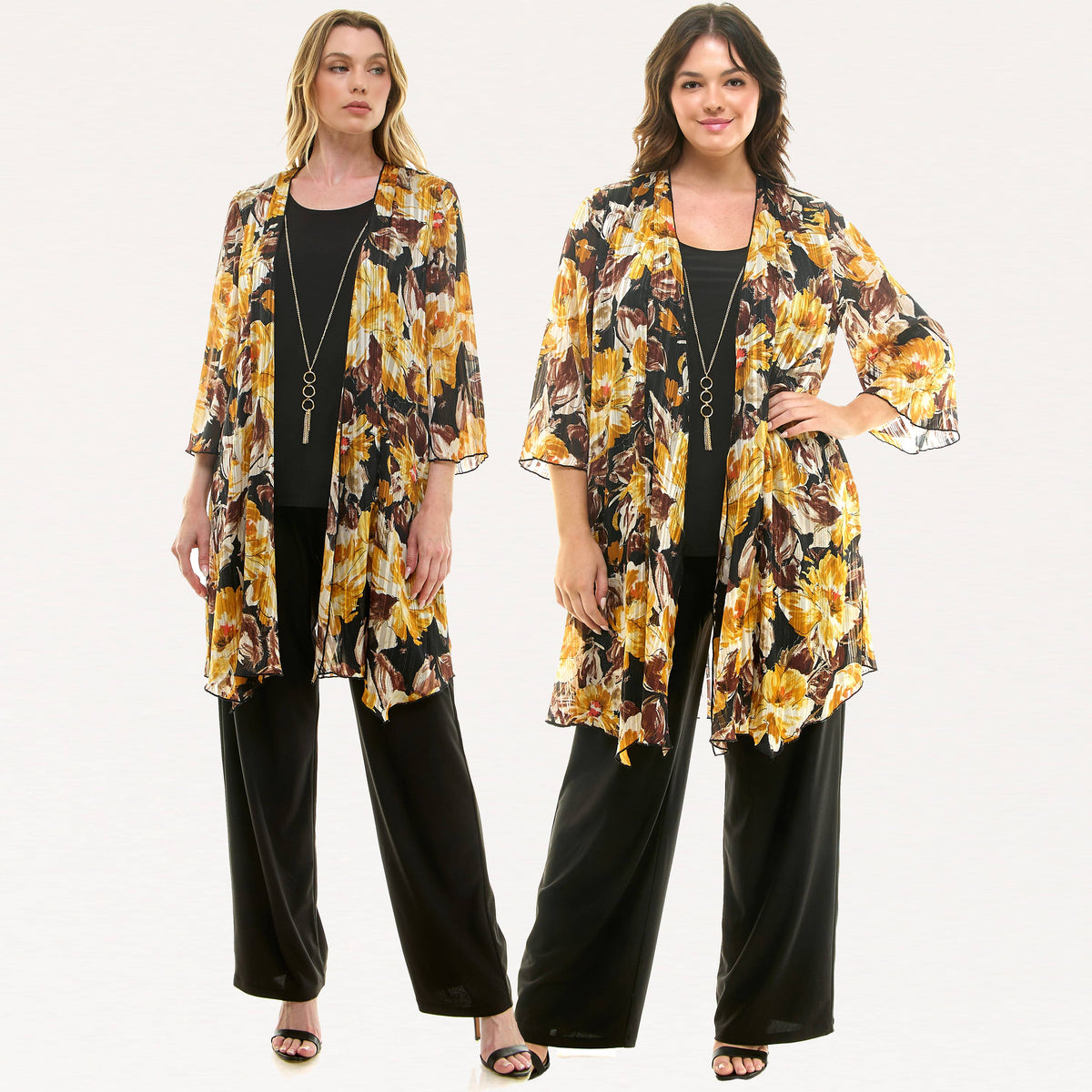 Sophisticated Layers 3-piece Straight Leg Set