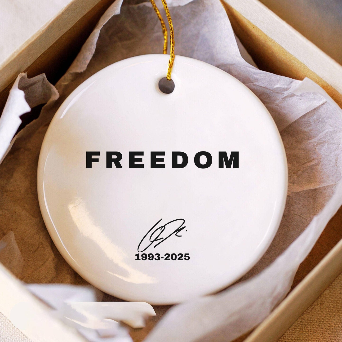 Freedom Patriotic Ornament