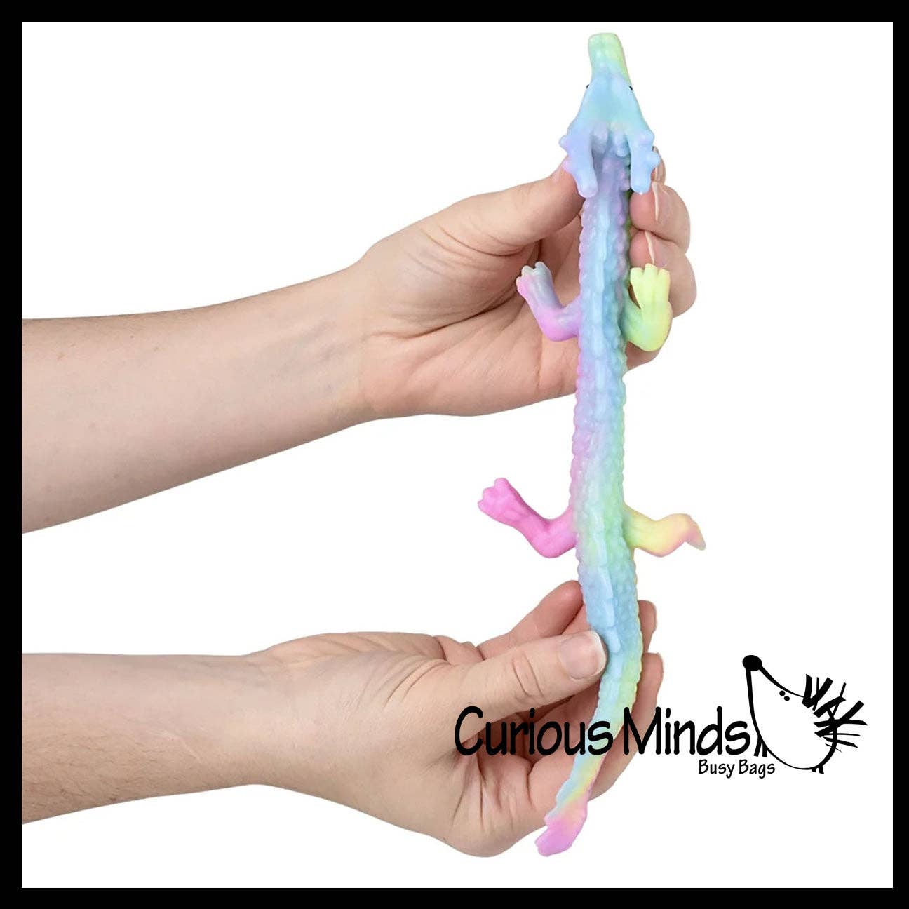 Large 9.5" Mochi Dragon-Soft Gummy Stretchy Fidget Squishy