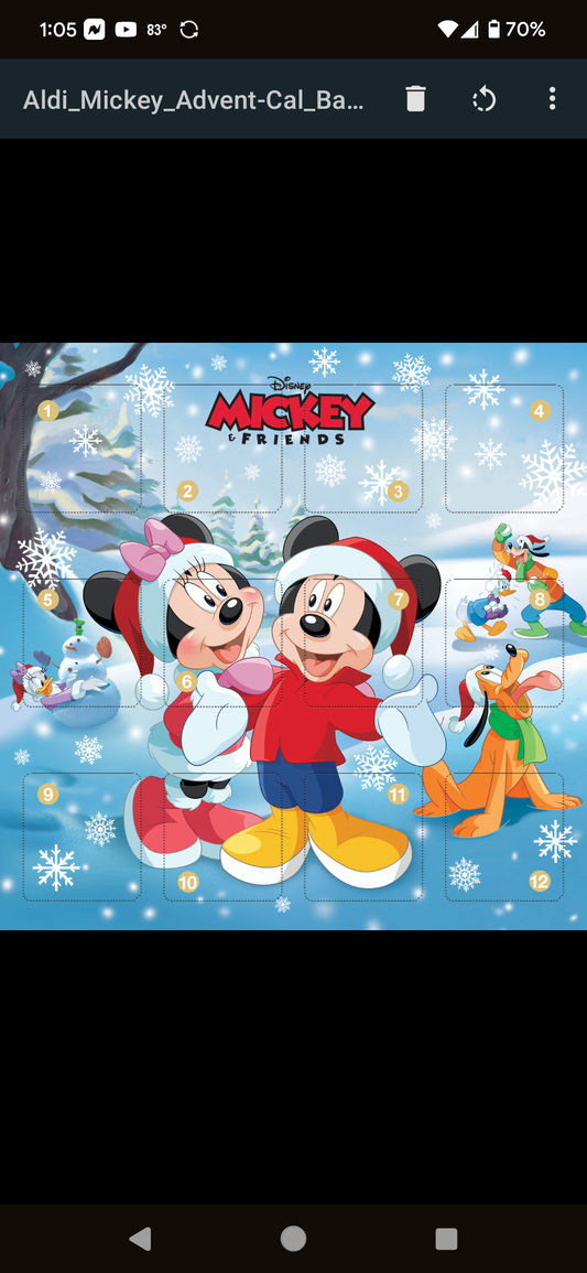 The Magical Tales DISNEY - Mickey & Friends Advent Calendar