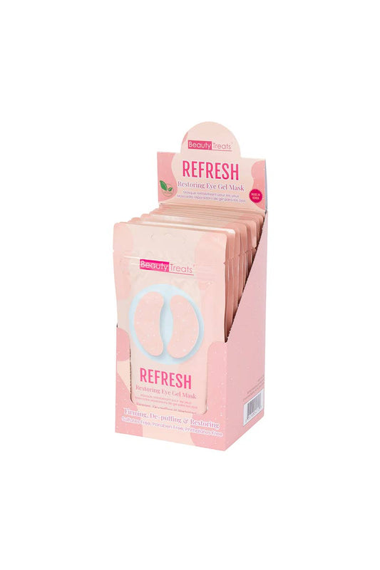Beauty Treats 242 Refresh Restoring Eye Gel Mask - 12pc