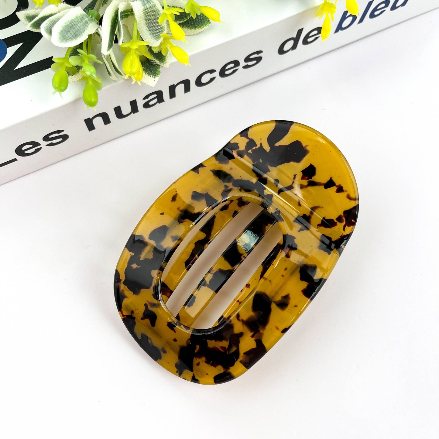 Flat Round Hair Clip, Spring and Autumn Claw Clip