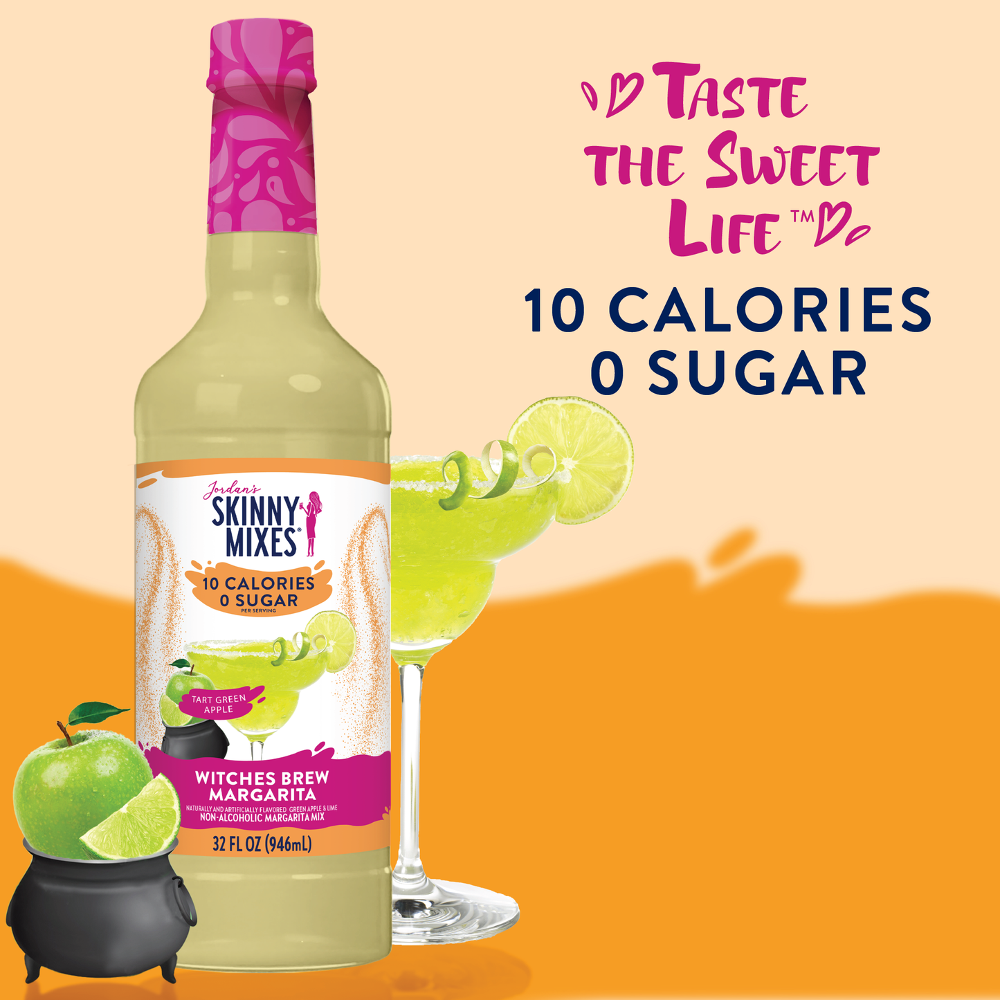 Witches Brew Green Apple Margarita - Sugar Free Mixer LTO