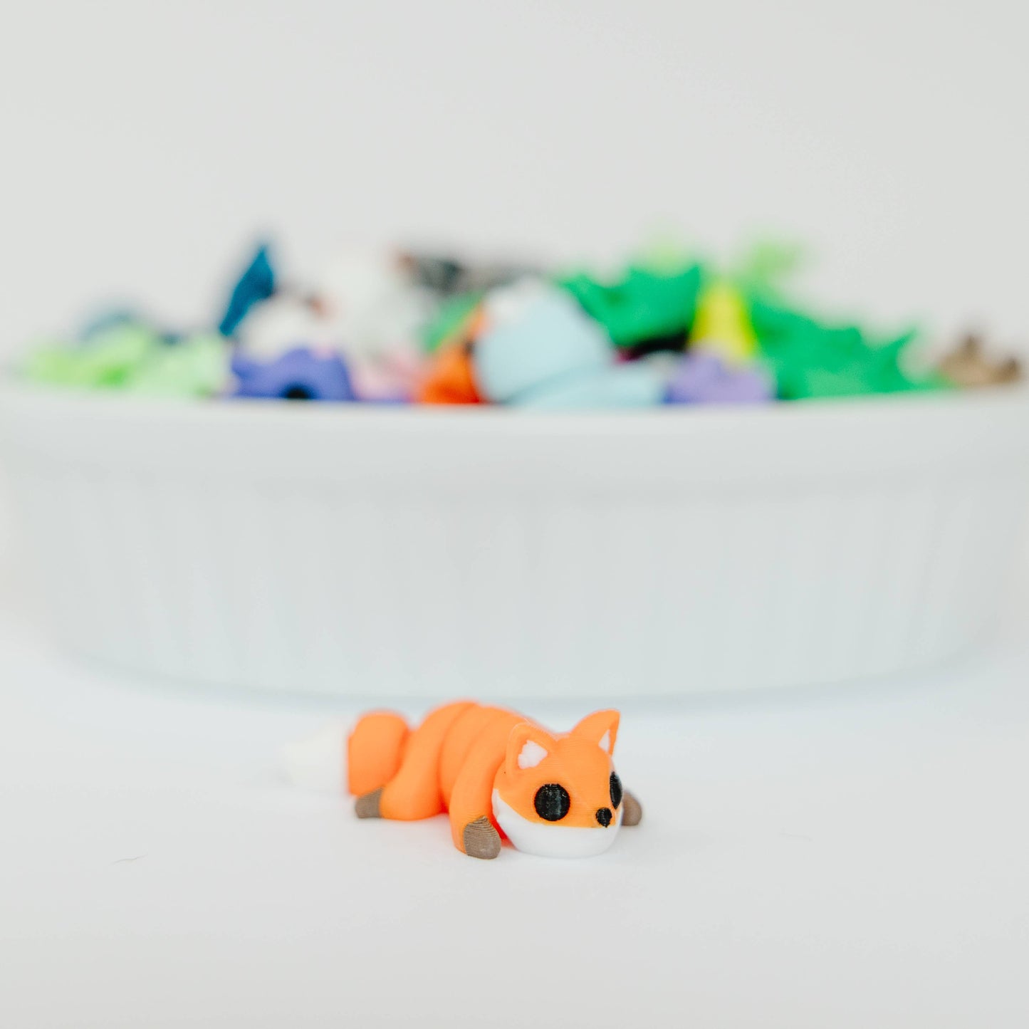 Tiny 3D Printed Pocket Animal Fidgets
