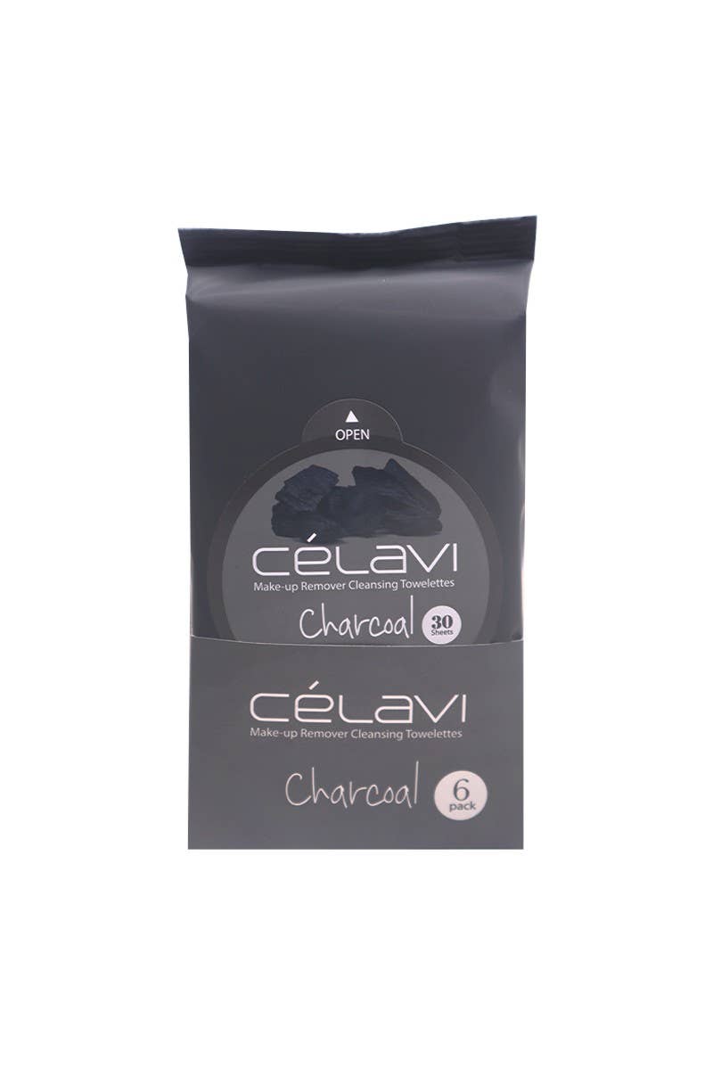 Celavi Charcoal Makeup Cleansing Towelette