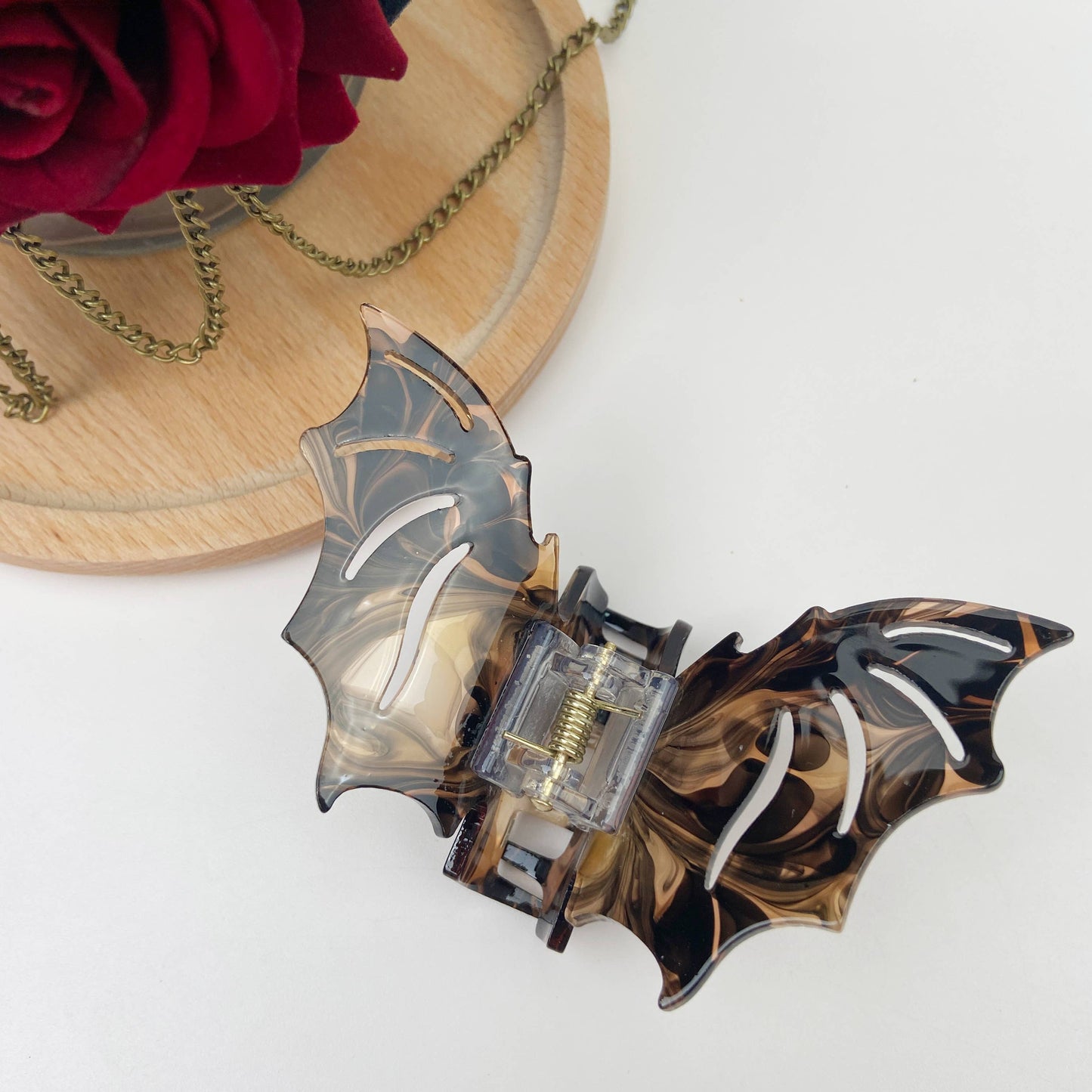 Colorful Bat Hair Clip Halloween