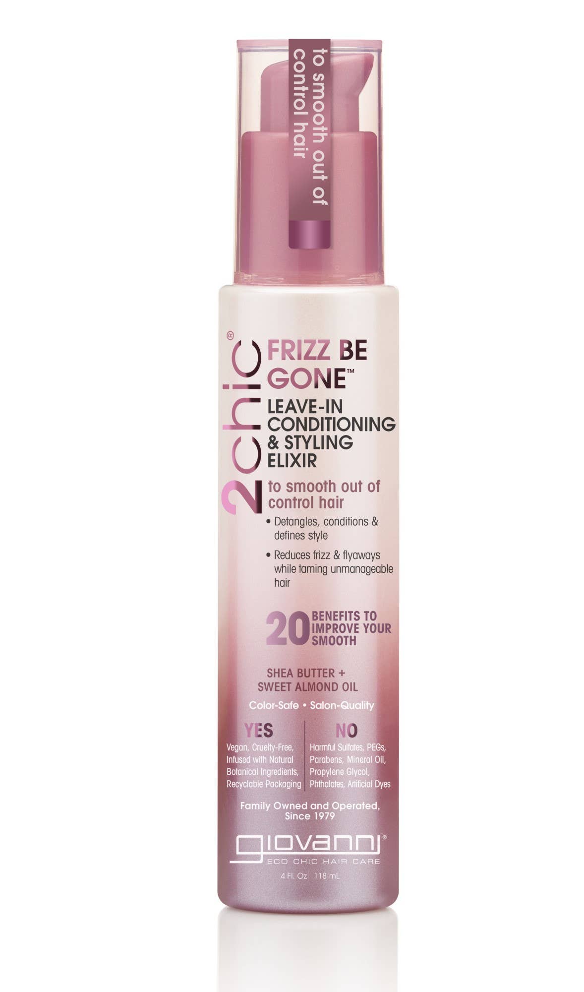 Frizz Be Gone™ Leave-In Conditioning Styling Elixir 4oz