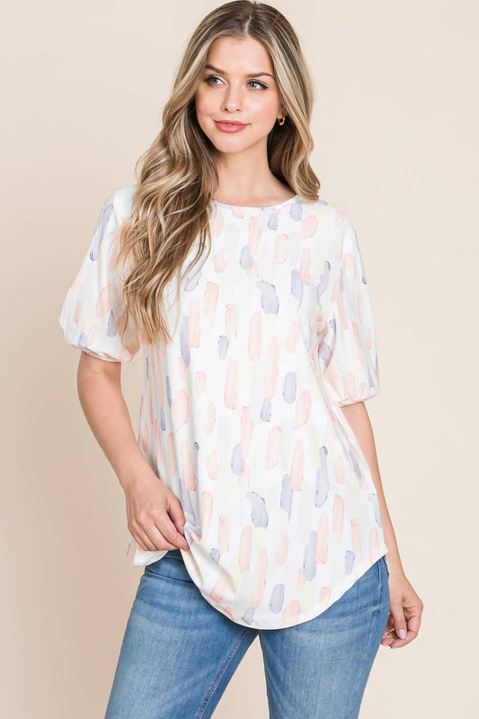 Puff Short Sleeve Top