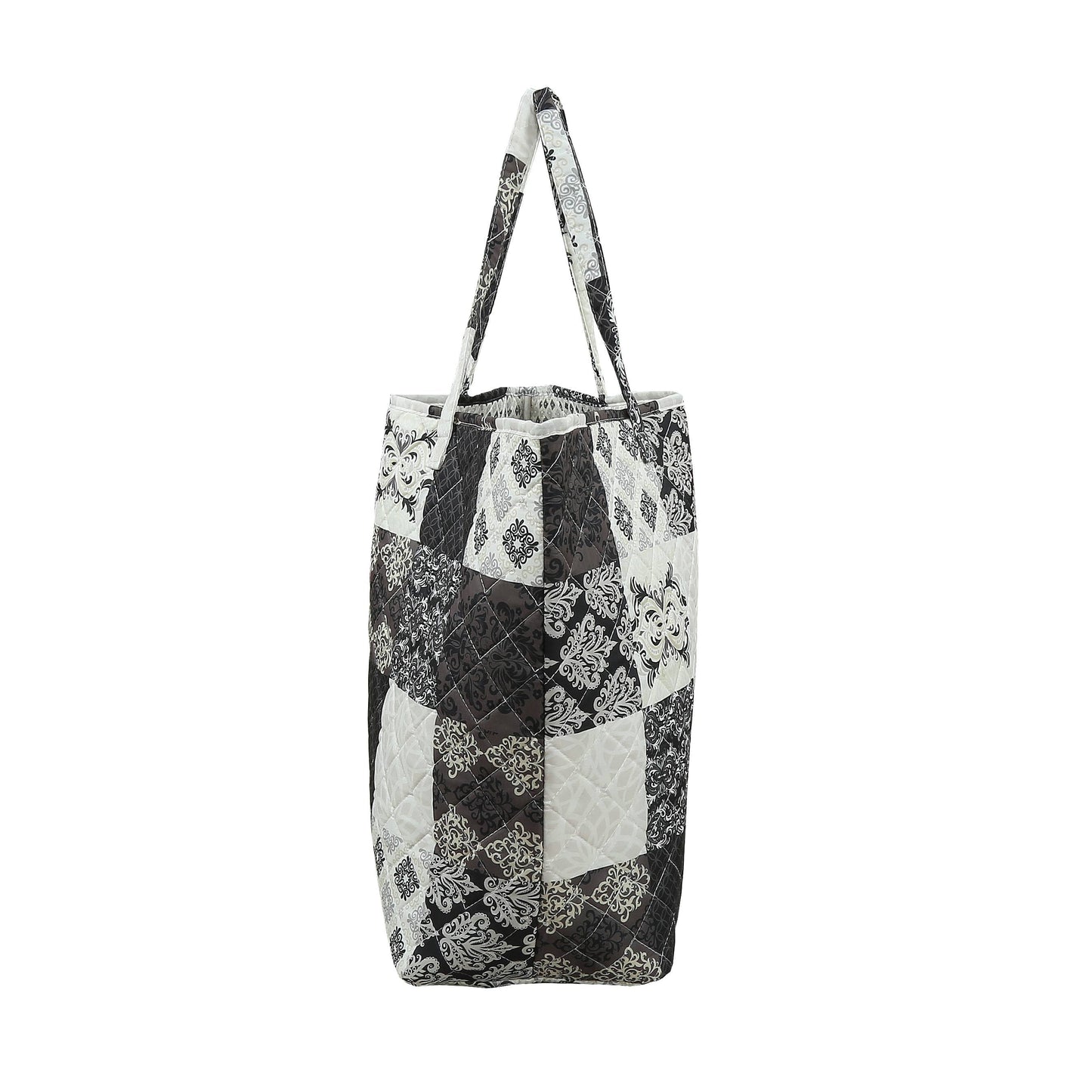 "Arabesque" Designer Quilted Tote Bag