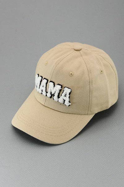Washed Sherpa Mama Baseball Cap