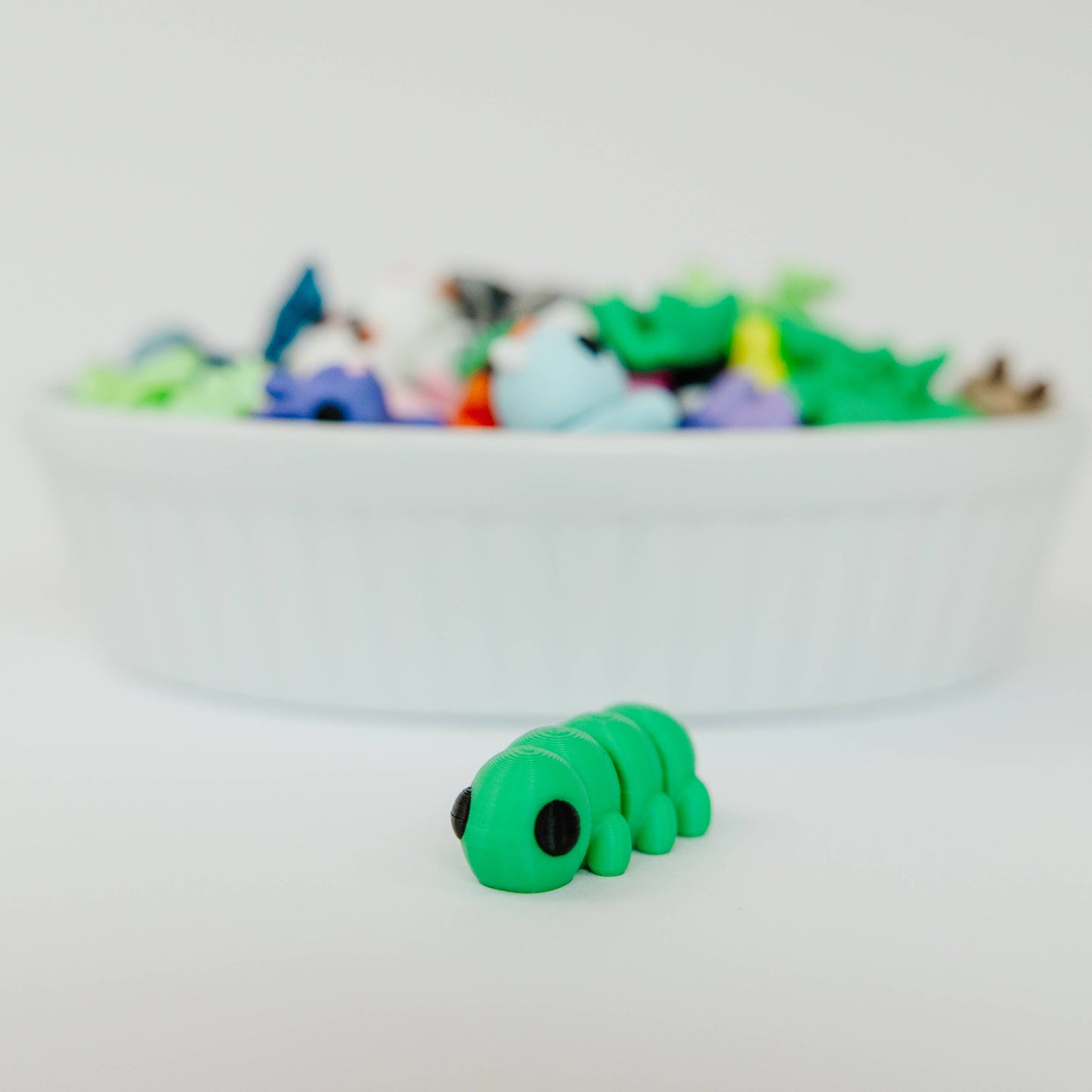 Tiny 3D Printed Pocket Animal Fidgets
