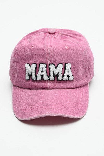 Washed Sherpa Mama Baseball Cap