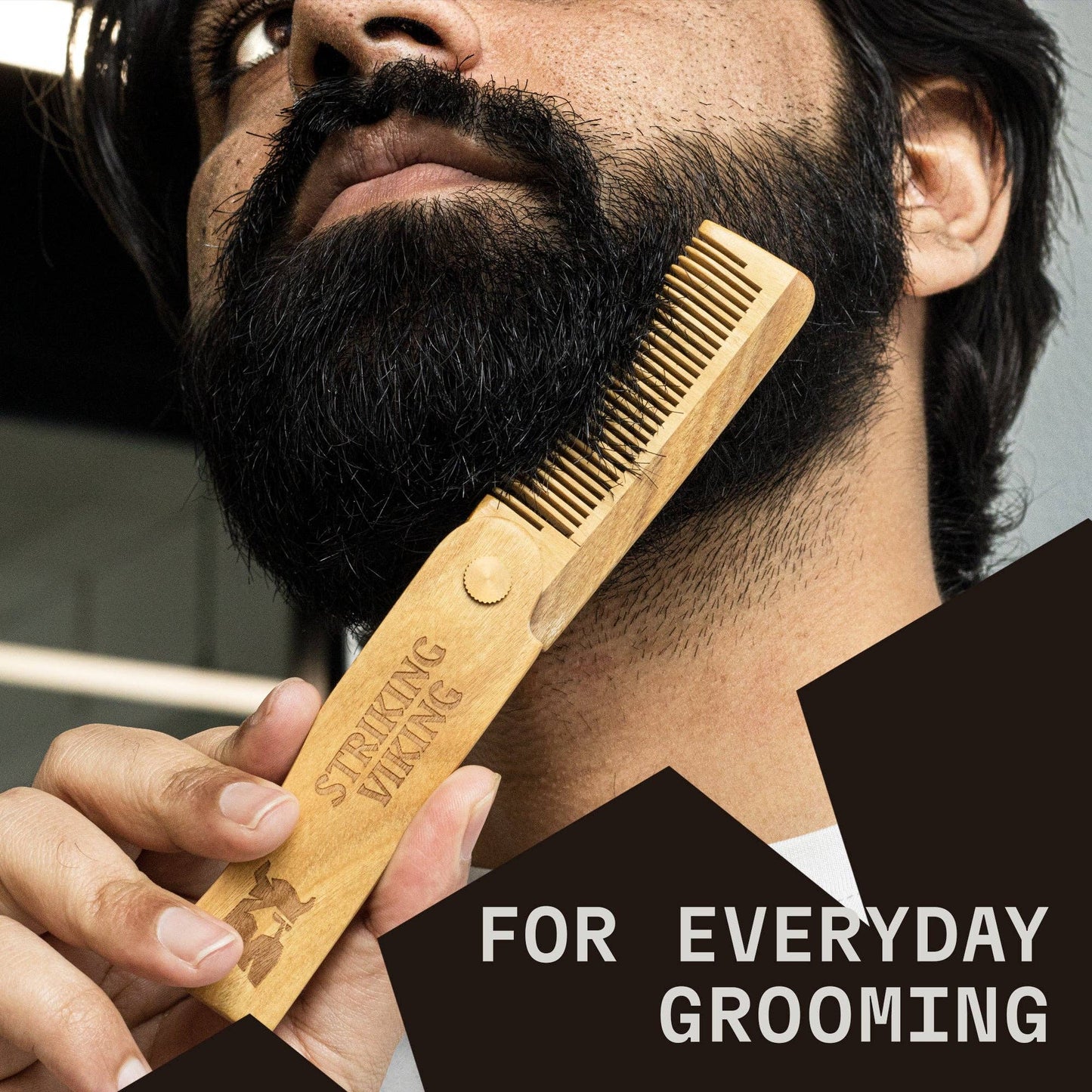 Folding Wooden Comb