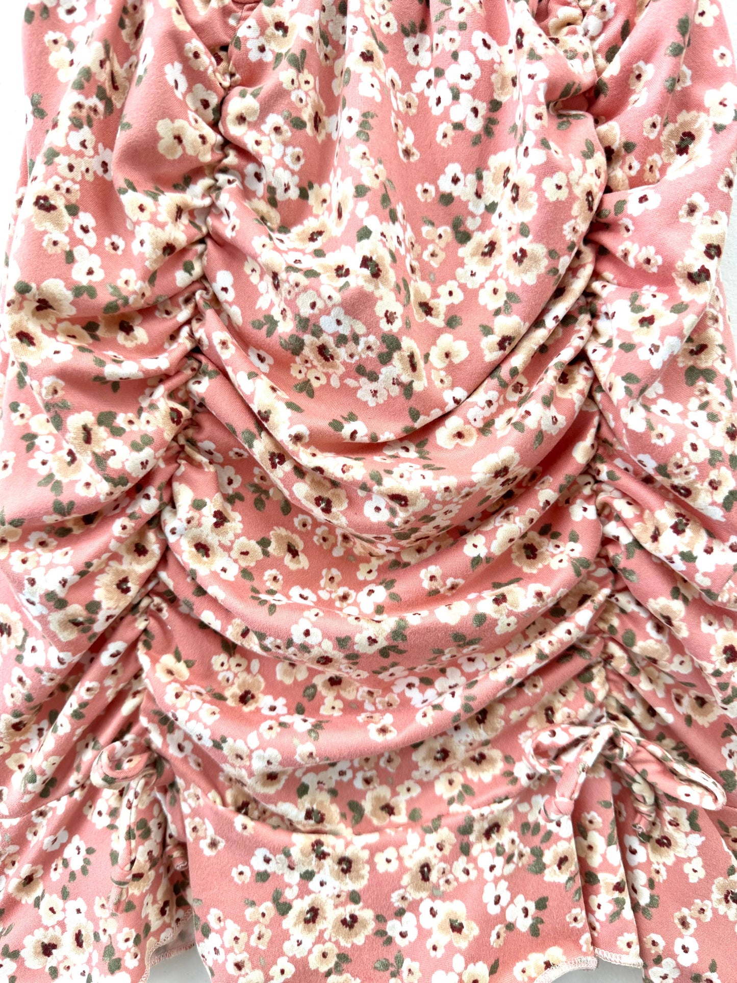 Girls Ruffle Short Sleeve Dress