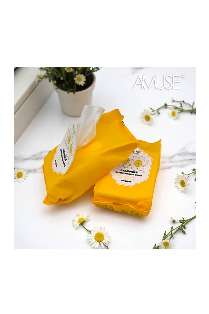 Amuse Chamomile Makeup Remover Wipes