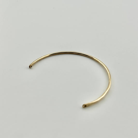 Twin Flame Permanent Jewelry Bangle Bracelet - Chaingle 