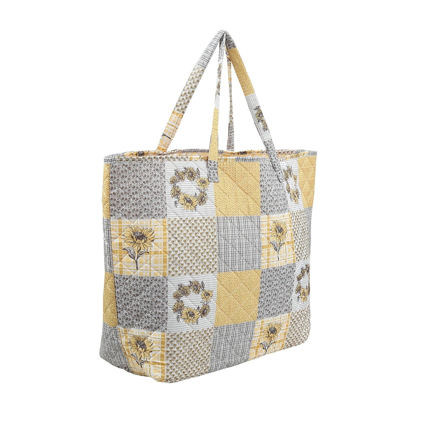 "Sunshine" Designer Quilted Tote Bag
