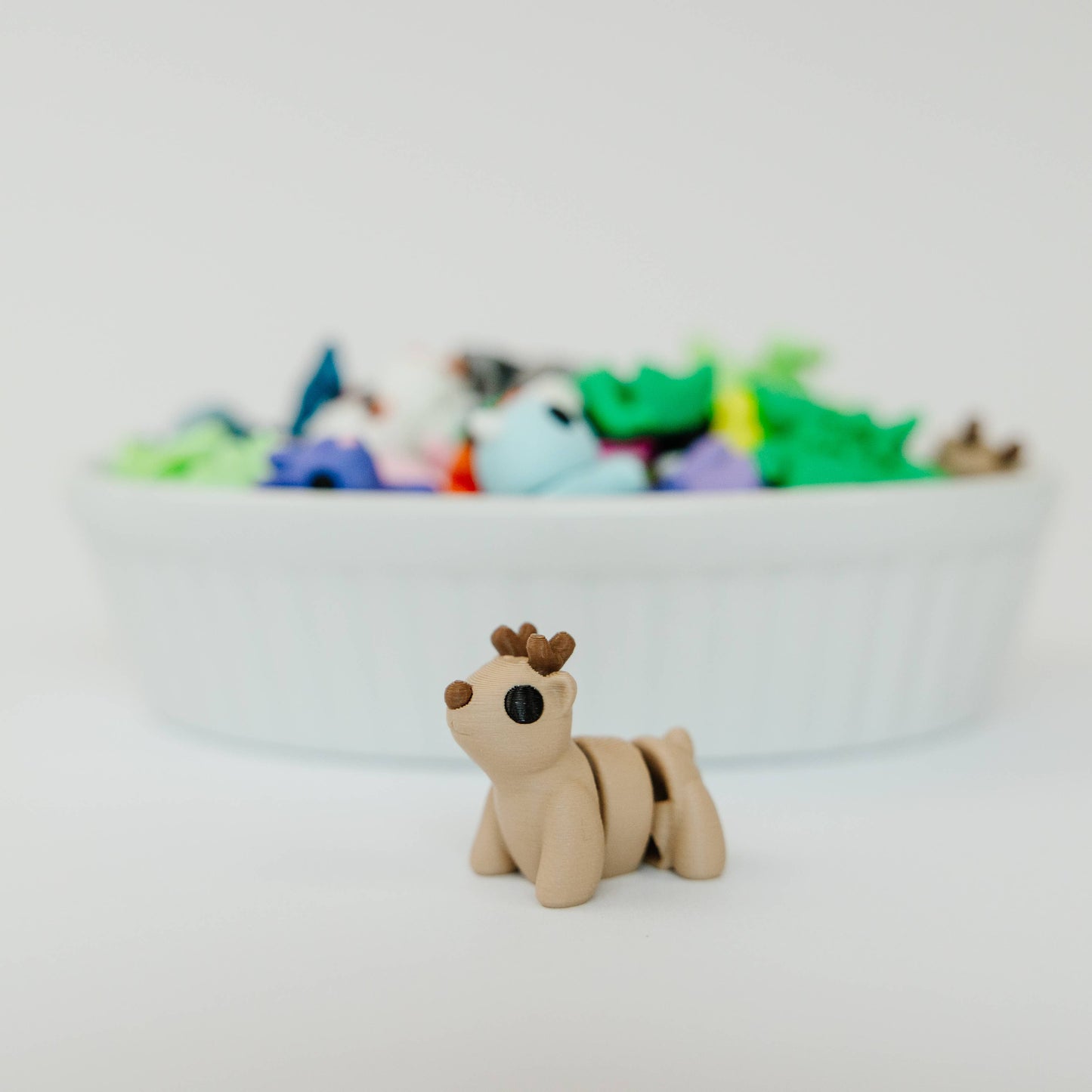 Tiny 3D Printed Pocket Animal Fidgets