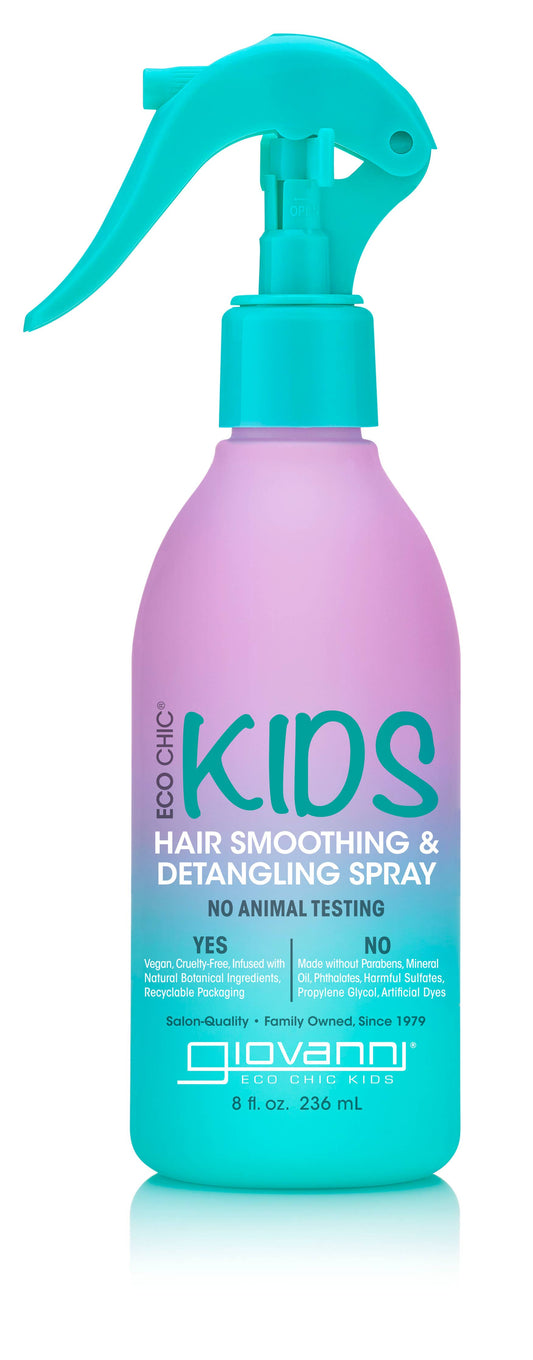 Eco Chic® KIDS Hair Smoothing & Detangling Spray 8oz