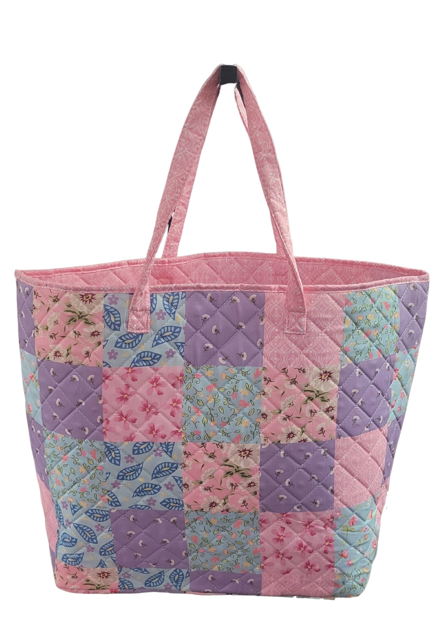 "Spring Garden" Designer Quilted Tote Bag