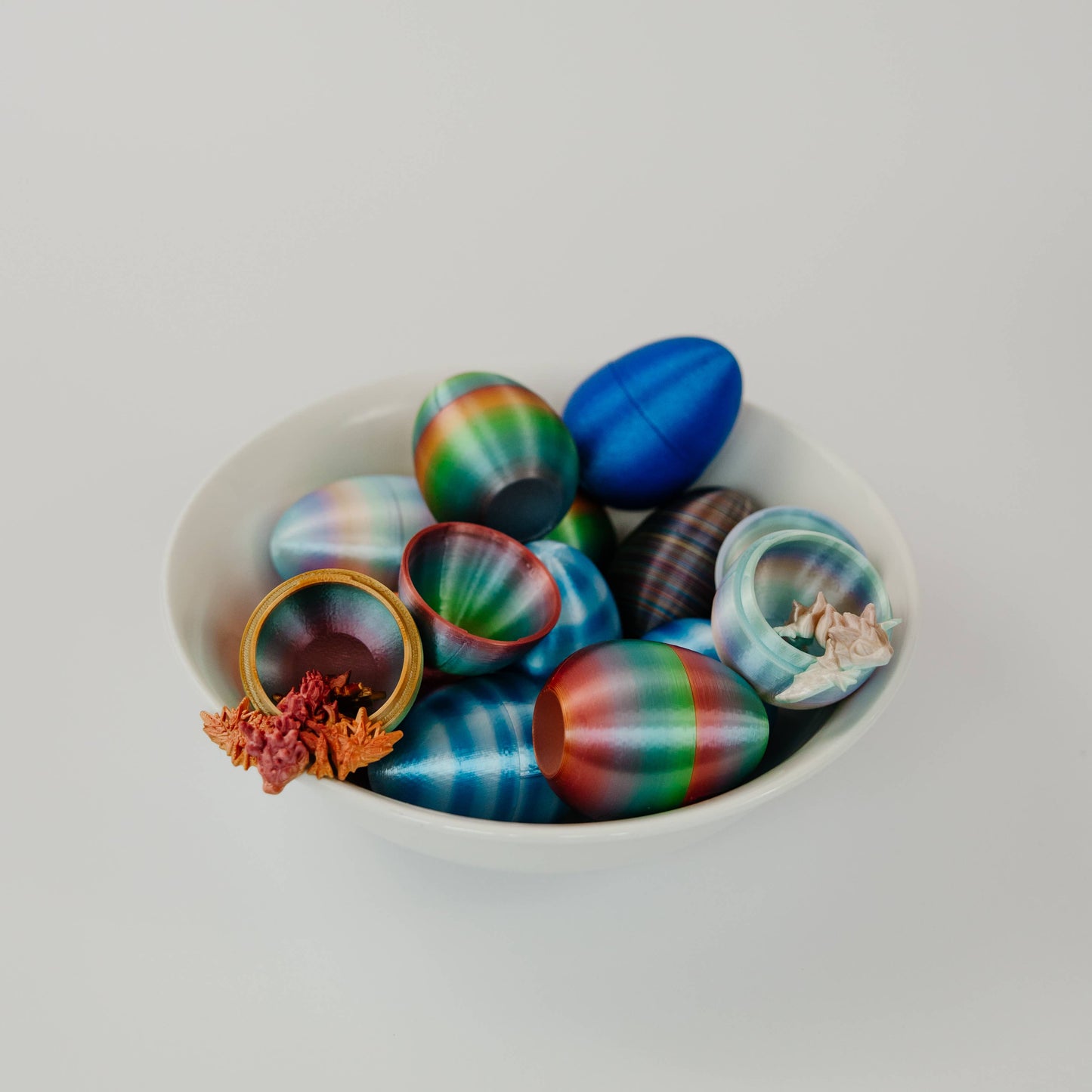 Small 3D Printed Mystery Dragon Egg Sets – Assorted 6-Pack