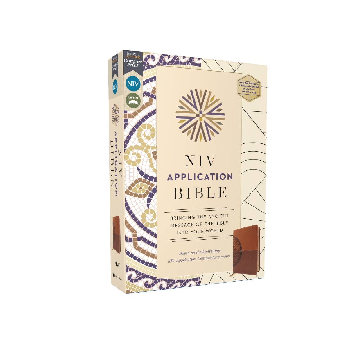 NIV Application Bible Leathersoft Red Letter Comfort Edition