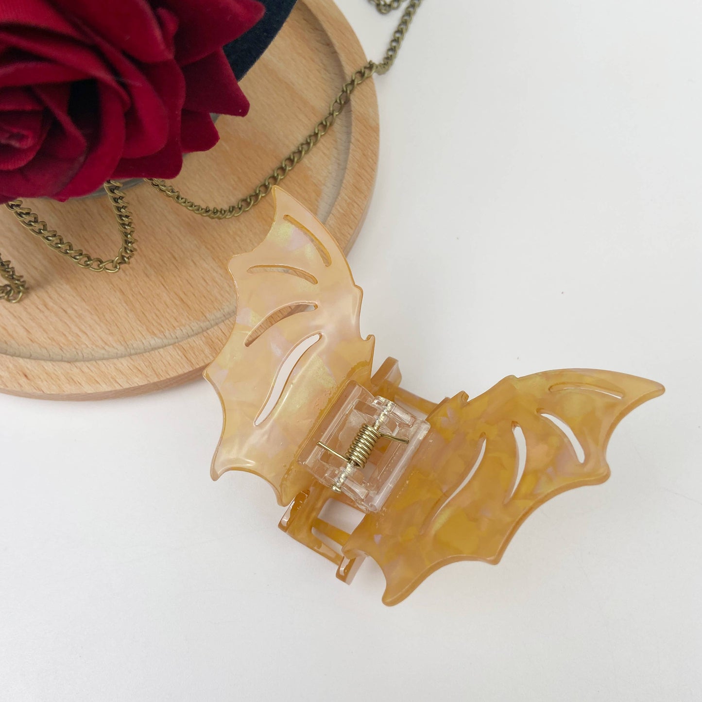 Colorful Bat Hair Clip Halloween