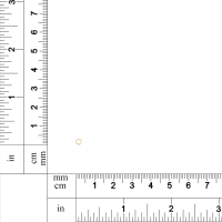 14Kt Gold Filled 22ga 3mm Open Jump Ring- 100pcs/pk