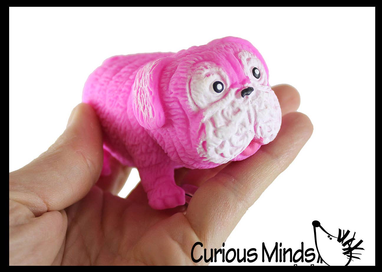 Stretchy Pug Dog Crushed Bead Sand Filled - Doggy Lover Se