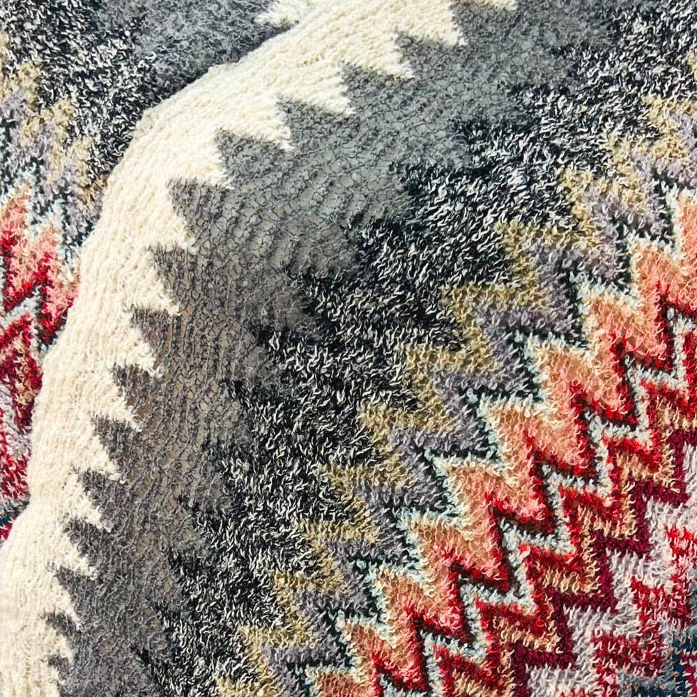 VIA FIORE - PONCHO RUANA CAPE WRAP KNIT OVERCOAT -  #18