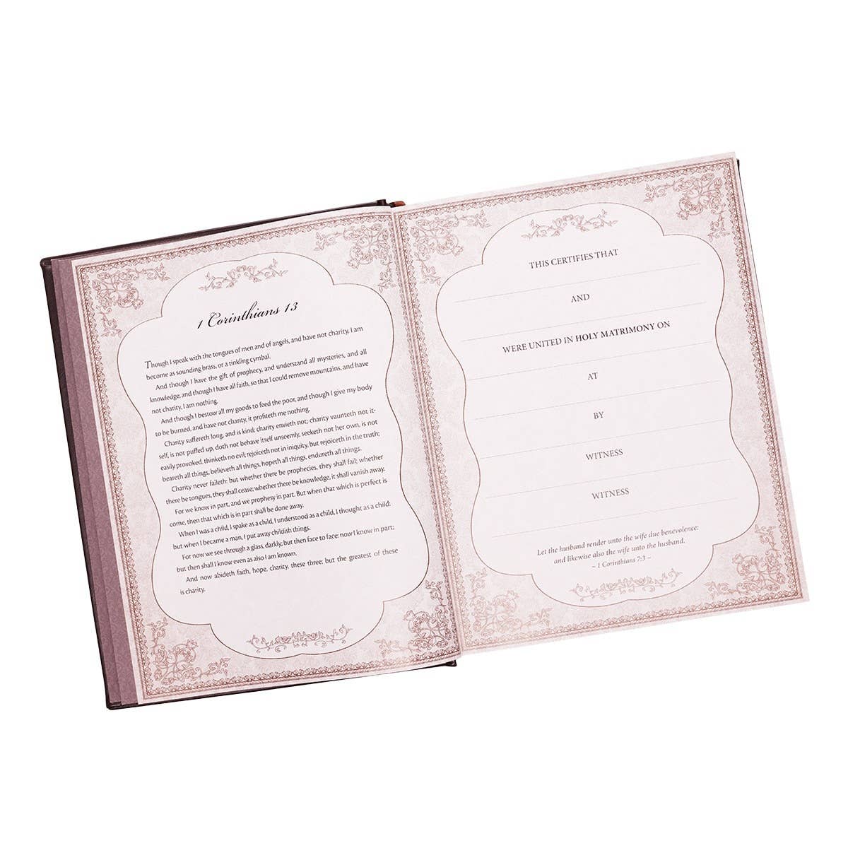 KJV Family Bible Faux Leather Padded HC, Dark Brown