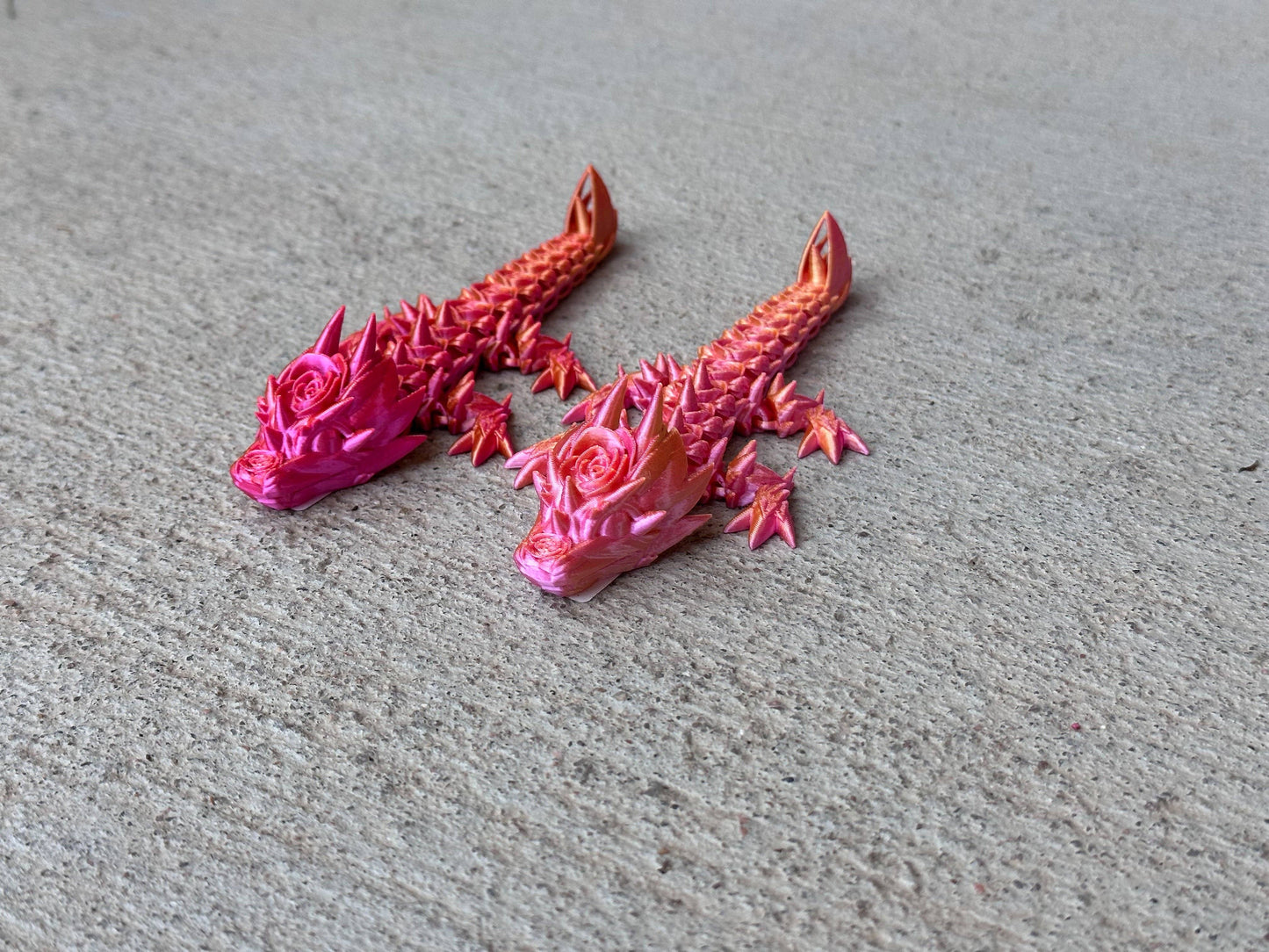 3D Printed Baby Rose Dragon
