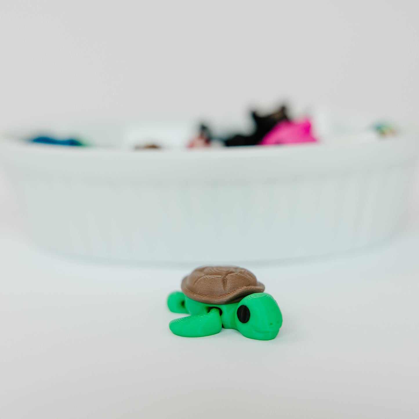 Tiny 3D Printed Pocket Animal Fidgets