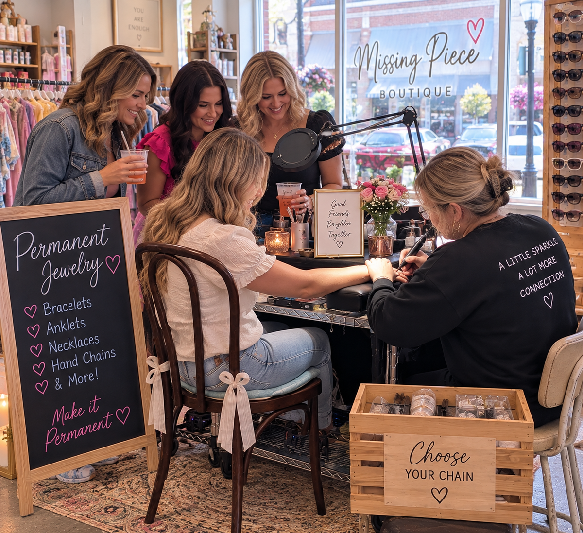 Permanent Jewelry Party Consultation