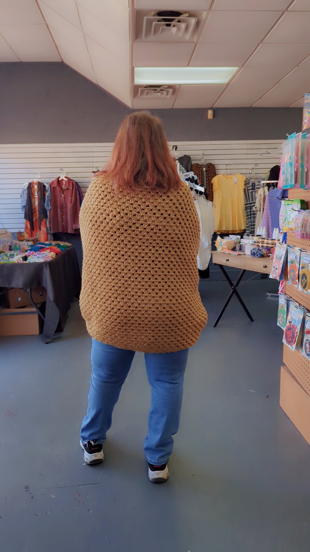 Handmade Crochet Cocoon Cardigan