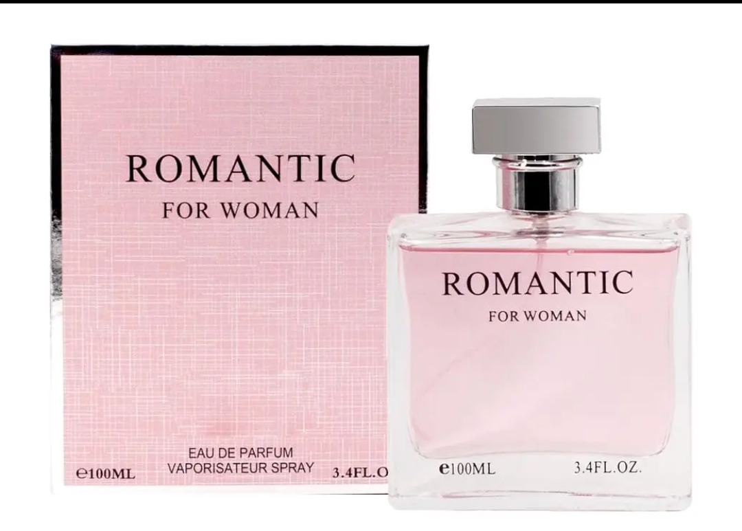 Romantic Perfume for Women – 3.4oz / 100ml Eau de Parfum Spray | Feminine Floral Fragrance