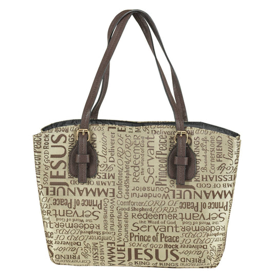 NAMES OF JESUS WEDGE BIBLE COVER LARGE