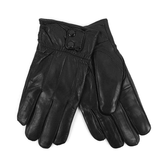 Men's Genuine Leather Winter Gloves with Soft Acrylic Lining