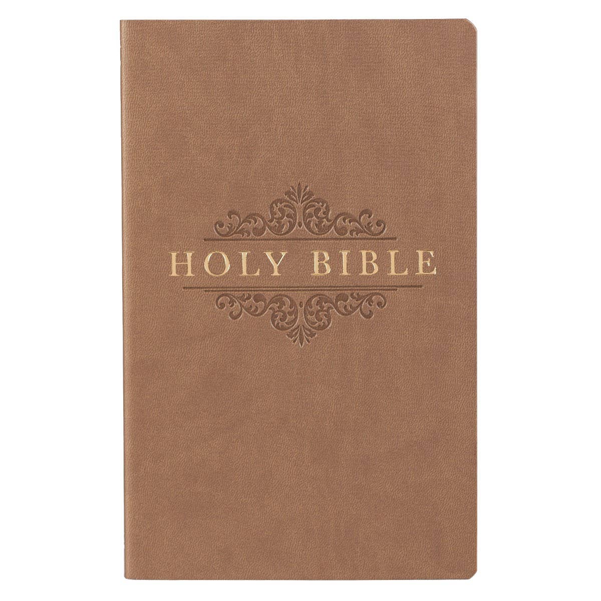 Tan Faux Leather Softcover King James Version Gift and Award Bible
