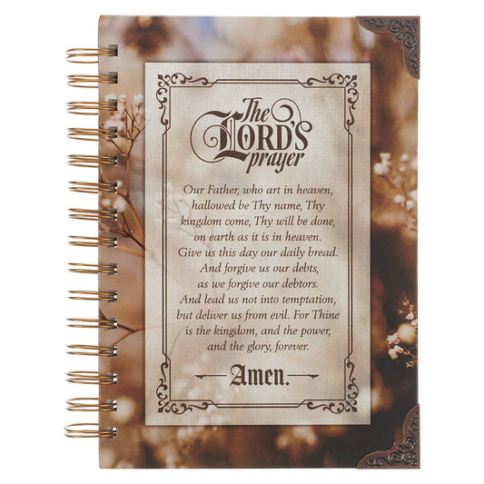 The LORD's Prayer Wirebound Journal - Matthew 6:9-13