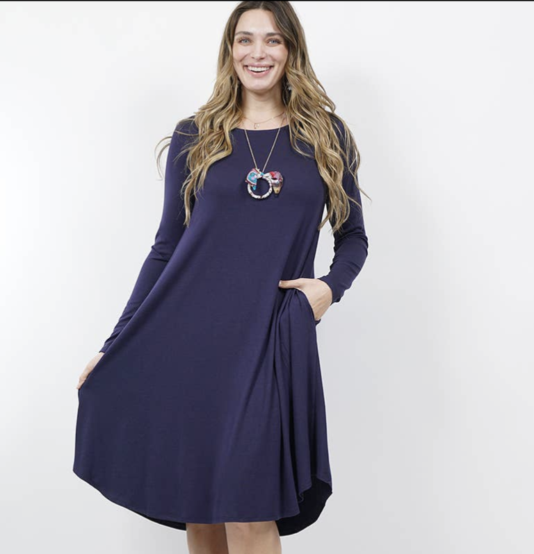 Long Sleeve Midi Dress