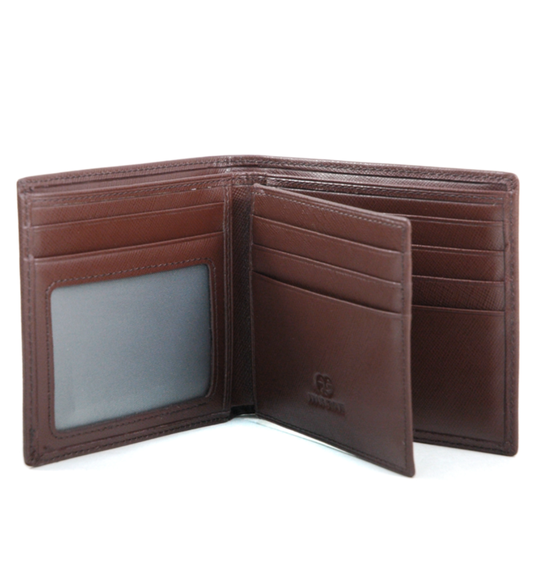 Men's Genuine Fine Grain Leather Wallet